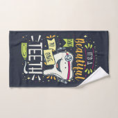 Belle journée pour sauver les dents Dentist Pratiq (Serviette à main)