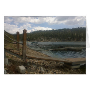Belle journée sur le Lake Dock