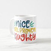 Belle Jusqu'À La Mug De Café Naughée Proven (Devant gauche)