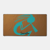 Belle Kokopelli Turquoise (Recto)