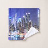 Belle La ville de nuit (Gant de toilette)