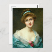 Belle Lady Green Dress_GC - Carte postale (Devant / Derrière)