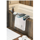 belle laine sur une roche en aquarelle