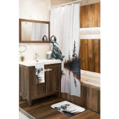 belle laine sur une roche en aquarelle