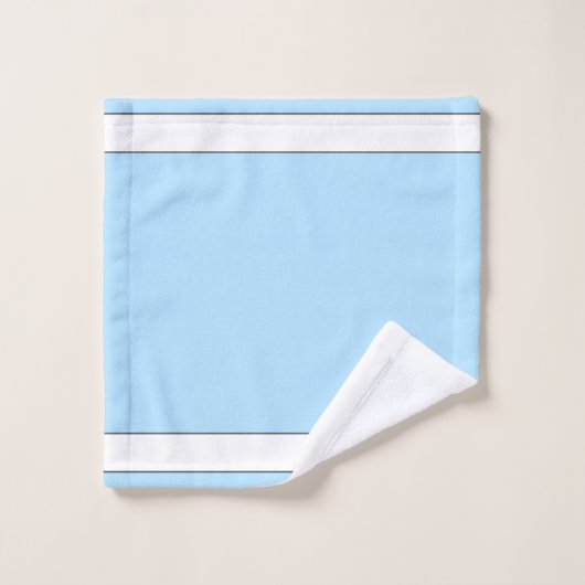 Belle Lama sur Turquoise (Gant de toilette)