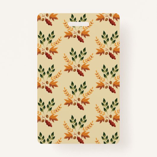 Belle lecture Raccoon Library Hall Pass Badge (Dos)