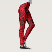 Belle leggings de roses rouges (Droite)