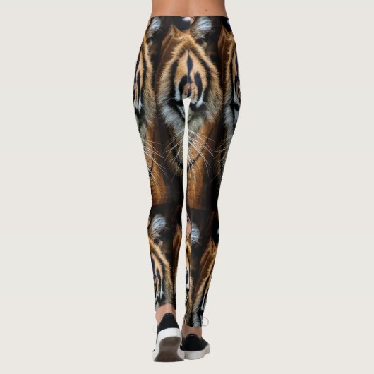Belle leggings de tigre (Dos)