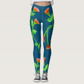 Belle leggings fleuris (Devant)