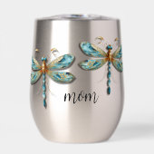 Belle libellule en Aqua et en Gold (Avant)