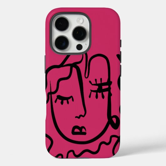 Belle ligne de femme Art Tough iPhone / coque ipad (Verso)