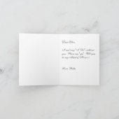 Belle Linge Serez-vous ma carte de femme d'honneur (Intérieur)