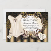 Belle Lingerie Douche Invitations (Devant)