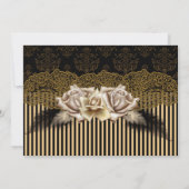 Belle Lingerie Douche Invitations (Dos)