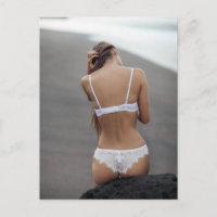 Belle Lingerie Modèle photo carte postale