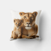 Belle Lionne et son Petit Lancer Coussin (Verso)