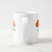 Belle Lys de tigre Jumbo Mug (Dos)
