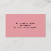 Belle Madame d'une chevelure Brown 3 - cartes de (Dos)