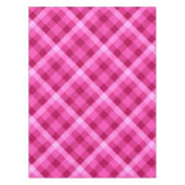 Belle Magenta rose Plaid Petite nappe (Devant)