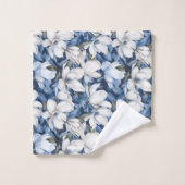 Belle Magnolia Bleue (Gant de toilette)