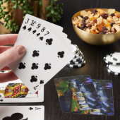 Belle Maison Deck de Cartes de Jeu (In Situ)