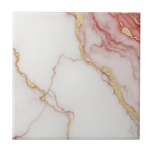 Belle maison en or rose carreaux (Devant)