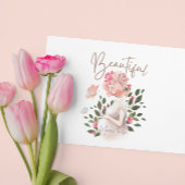 Belle maman à être carte