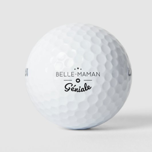 Belle mamniche golfballen (Voorkant)