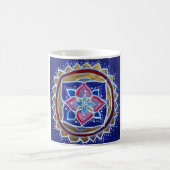 Belle Mandala Blanc 325 ml Mug Blanc Classique (Centre)
