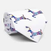 Belle mandala de cerf art Cravate d'art (Roulé)