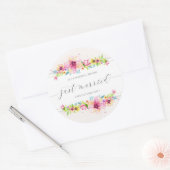 Belle Mariage Mariés | Autocollant (Enveloppe)