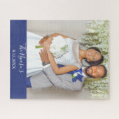 Belle mariée Mariage et Groom Jigsaw Puzzle (Horizontal)