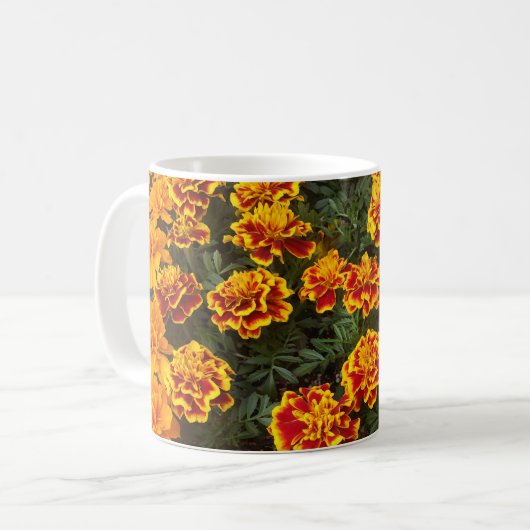 Belle Marigolds Coffee Mug (Devant gauche)
