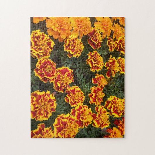 Belle Marigolds Jigsaw Puzzle (Vertical)