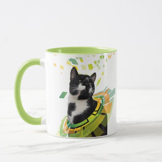 Belle marrante kitty Mug (Gauche)