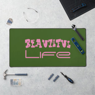 Belle Mat de bureau de vie