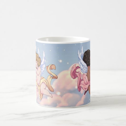 Belle Matin Bébé Angels Mug (Centre)