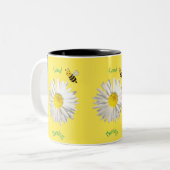 Belle Matin Daisy Coffee Mug (Devant gauche)