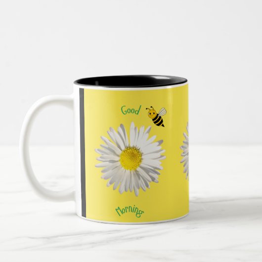 Belle Matin Daisy Coffee Mug (Gauche)