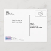 Belle Matin Jetée de Navarre Beach Carte Postale V (Dos)