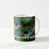 Belle-mère Cadeau Peacock Mug (Devant droit)