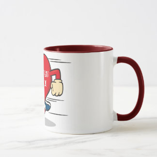 Belle-mère dans la tasse de formation