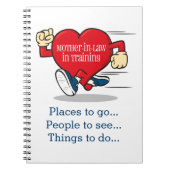 Belle-mère en journal de carnet de formation (Devant)