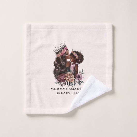 Belle mère et fille noire (3) (Gant de toilette)