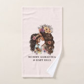 Belle mère et fille noire (4) (Serviette à main)