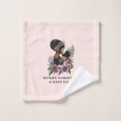 Belle mère et fille noire (6) (Gant de toilette)
