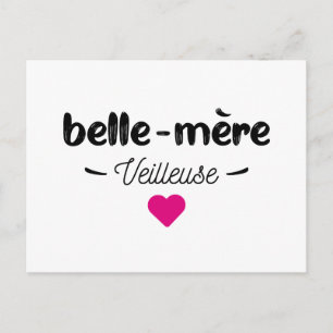 Belle mère veilleuse briefkaart