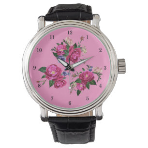 Belle montre à poignet Rose