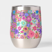 Belle Motif Floral Style Boho (Arrière)