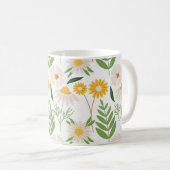 Belle Mug aux fleurs (Devant droit)